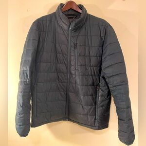 Marc New York-Andrew Marc Lightweight Insulation Puffer Jacket Large Green